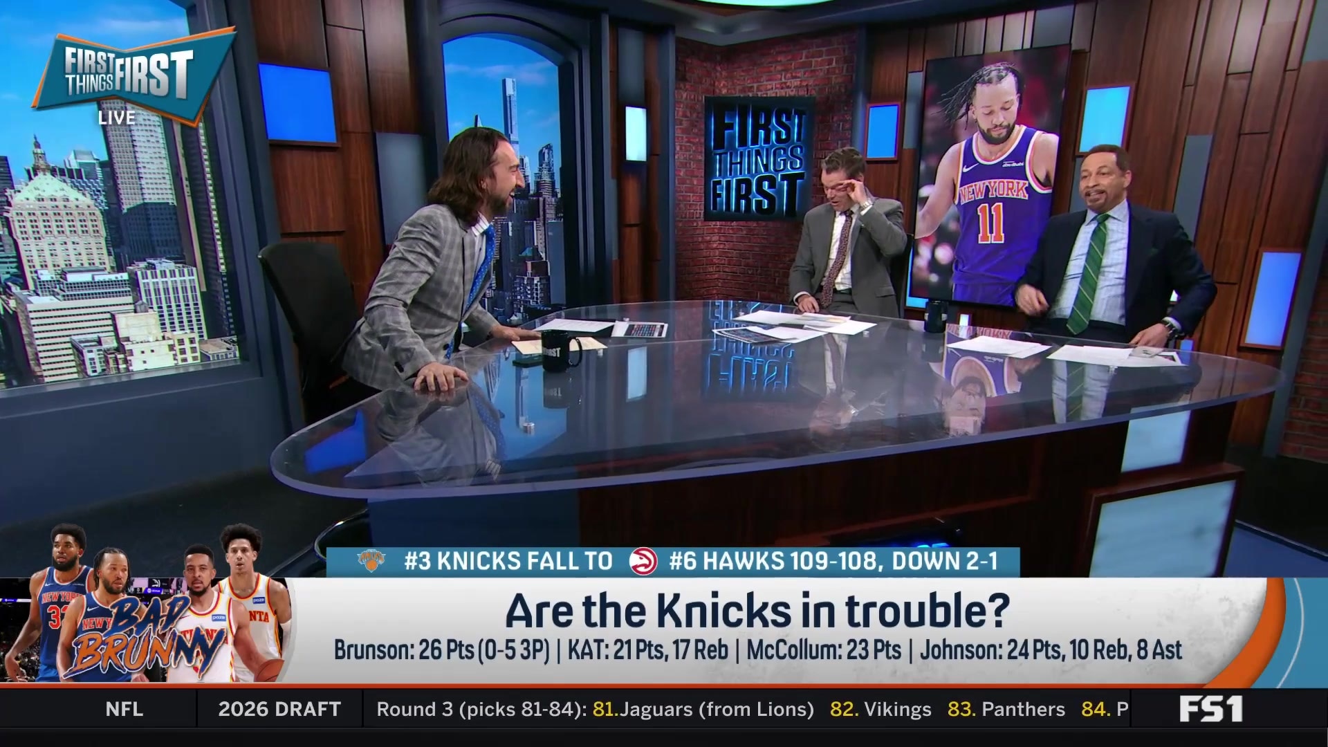 Chris Broussard declares Knicks at 'Death's Door'