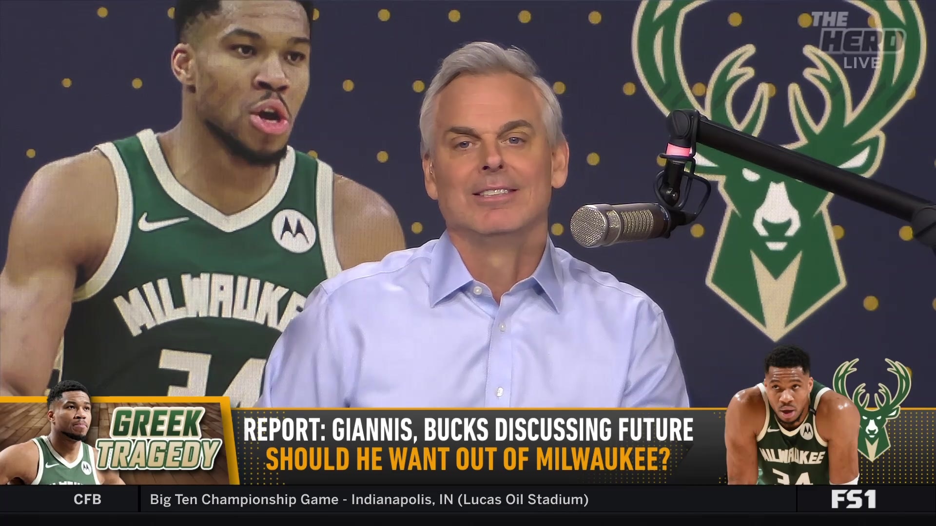 Colin Cowherd analyzes Giannis Antetokounmpo's future and Bucks' predicament