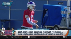 Josh Allen on self-scouting and playoff emphasis on points