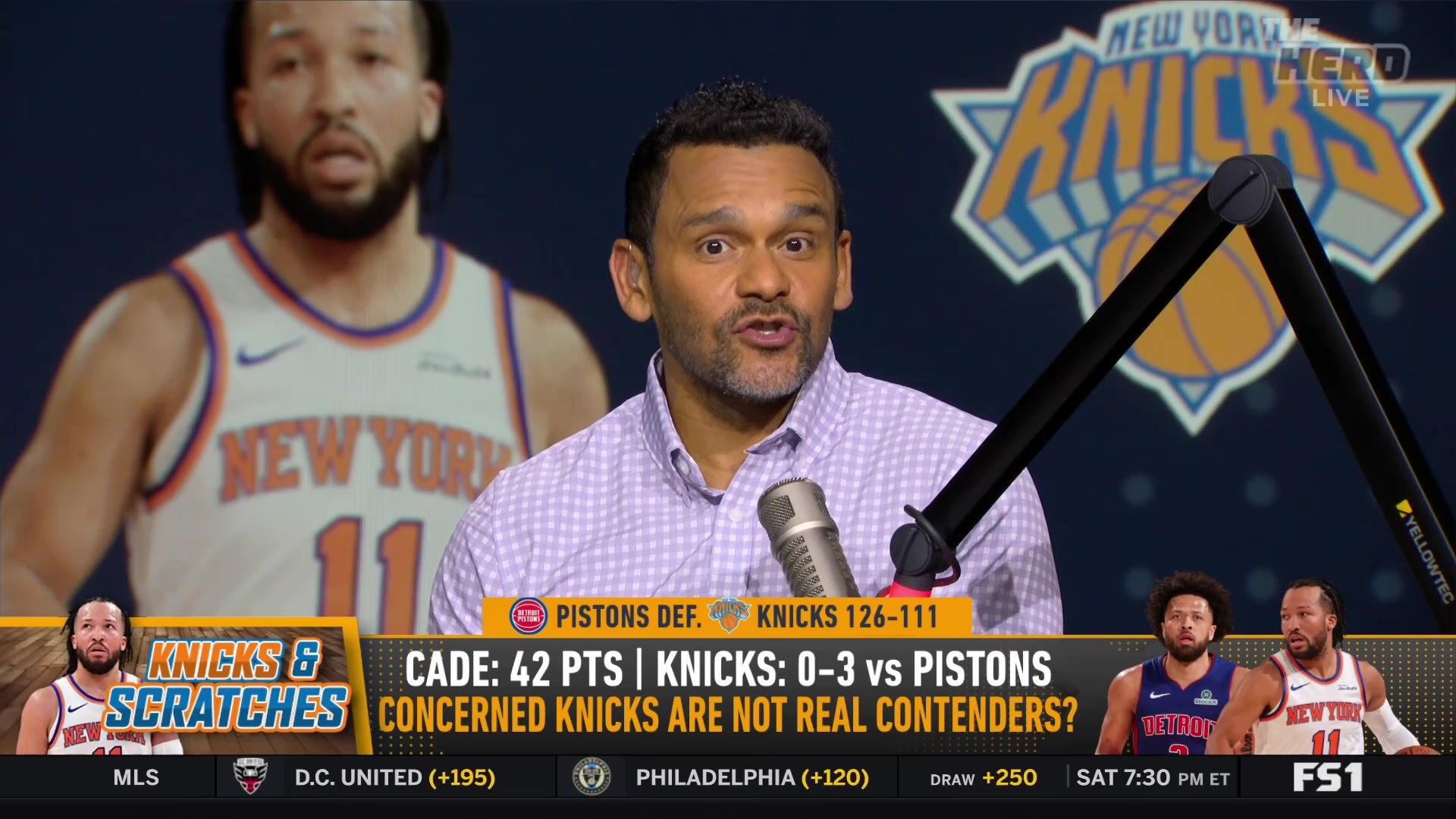 Jason McIntyre tells Knicks fans not to overreact after Pistons sweep