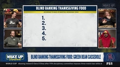 The Wake Up Barstool crew blindly ranks Thanksgiving foods