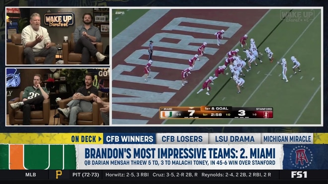 Brandon Walker says Malachi Toney is the most exciting player in college football
