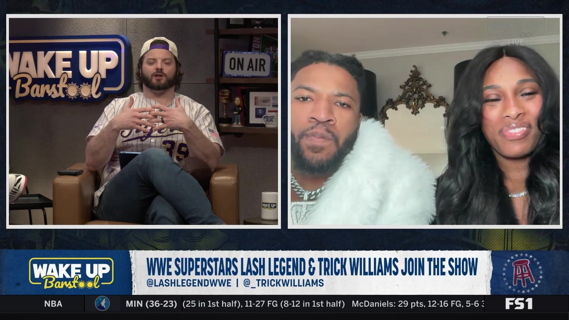 From athletes to WWE Superstars: Lash Legend and Trick Williams' journey