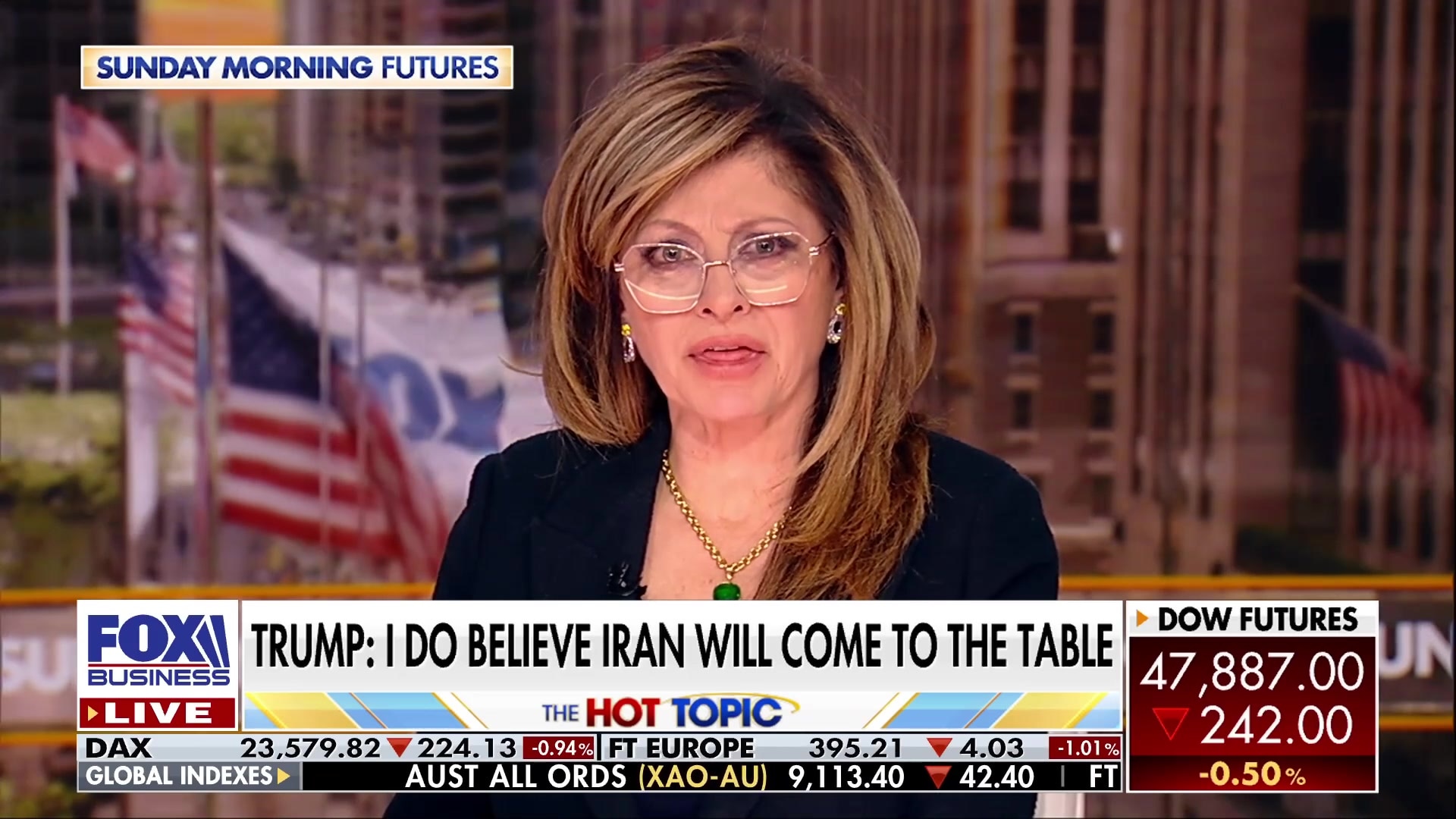Maria Bartiromo Asks if Trump Will Destroy Iran Over Nuclear Ambitions