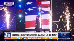 Melania Trump honored as 'Patriot of the Year,' emphasizes ambition and originality