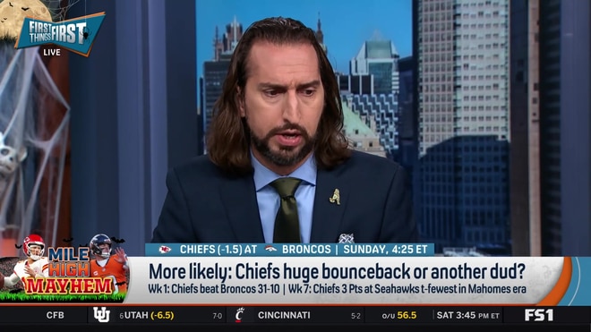 Why Nick Wright expects a big Kansas City Chiefs bounce back against Broncos