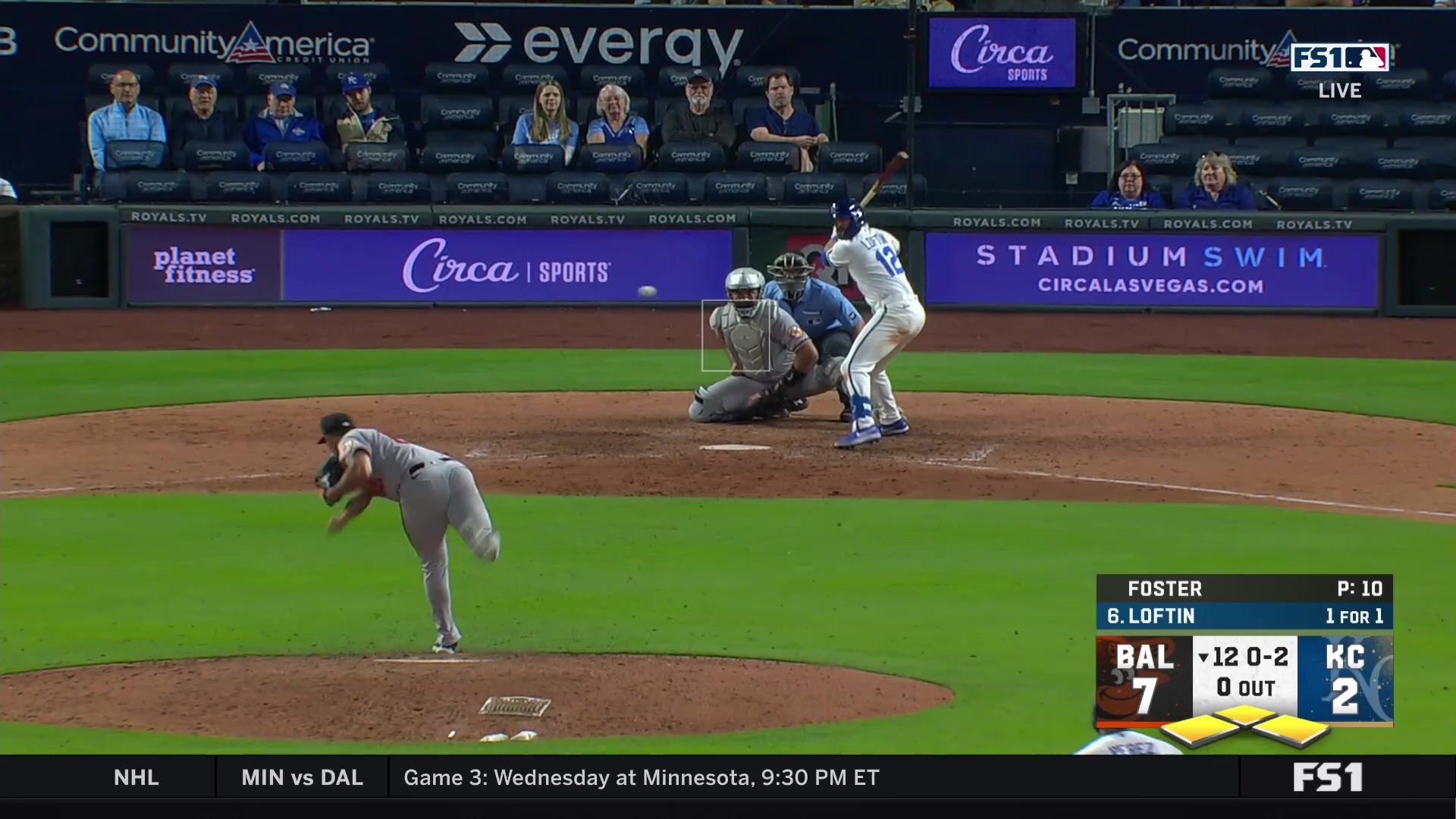 Nick Loftin clears the bases with a 3-run double