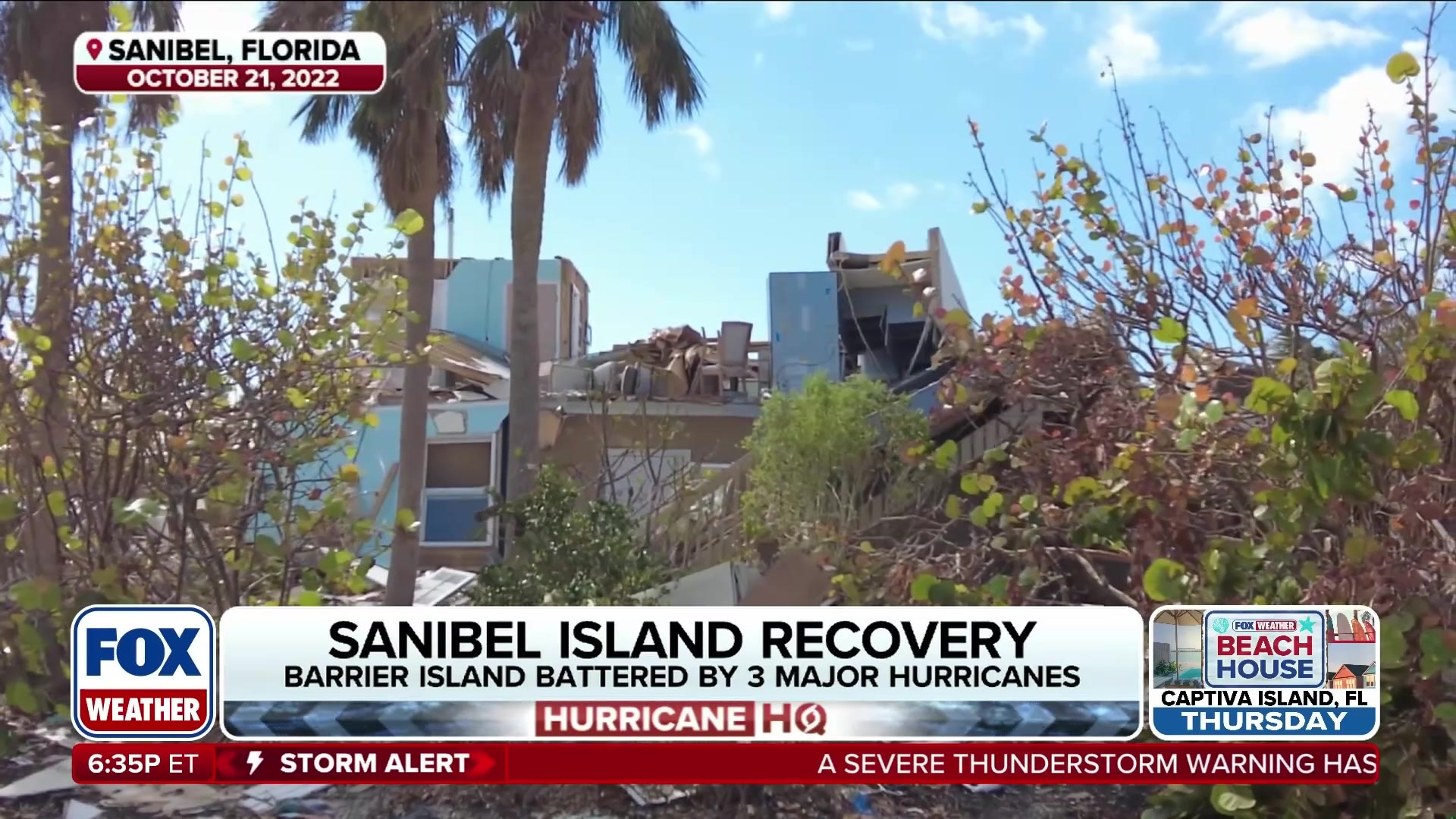 Sanibel Island shows remarkable recovery after three major hurricanes