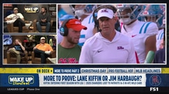 Does Lane Kiffin or Jim Harbaugh have more to prove this season?
