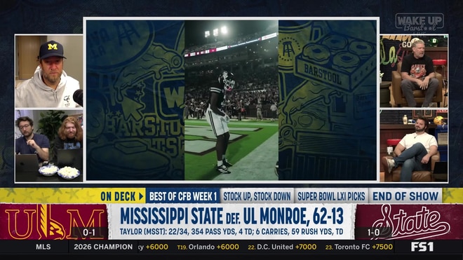 Brandon Walker declares Mississippi State's Camar Taylor the next Heisman winner
