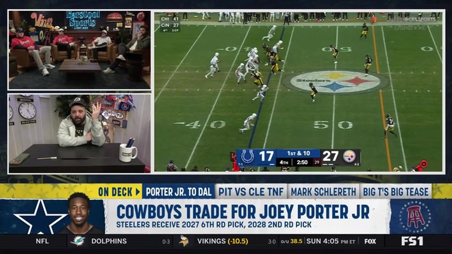 Jersey Jerry reacts to Joey Porter Jr. trade and Twitter block