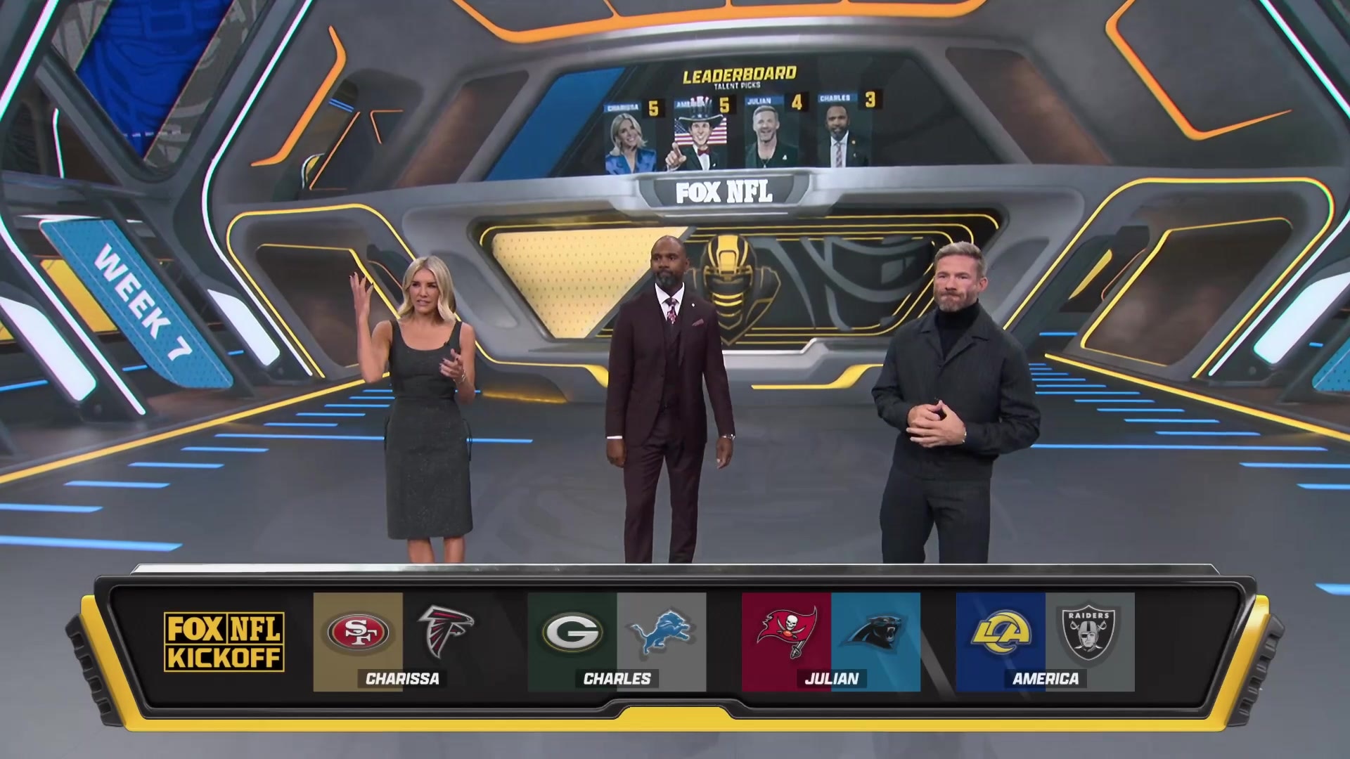 Watch Charissa Thompson, Charles Woodson, and Julian Edelman lock in ...