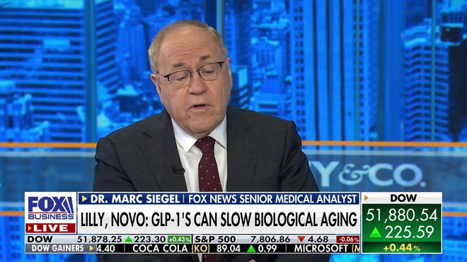 Dr. Marc Siegel: GLP-1 drugs could be used to slow biological aging