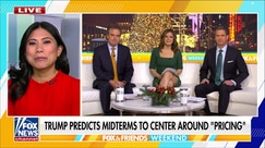 Trump predicts midterm elections will center around 'pricing,' highlighting economic wins