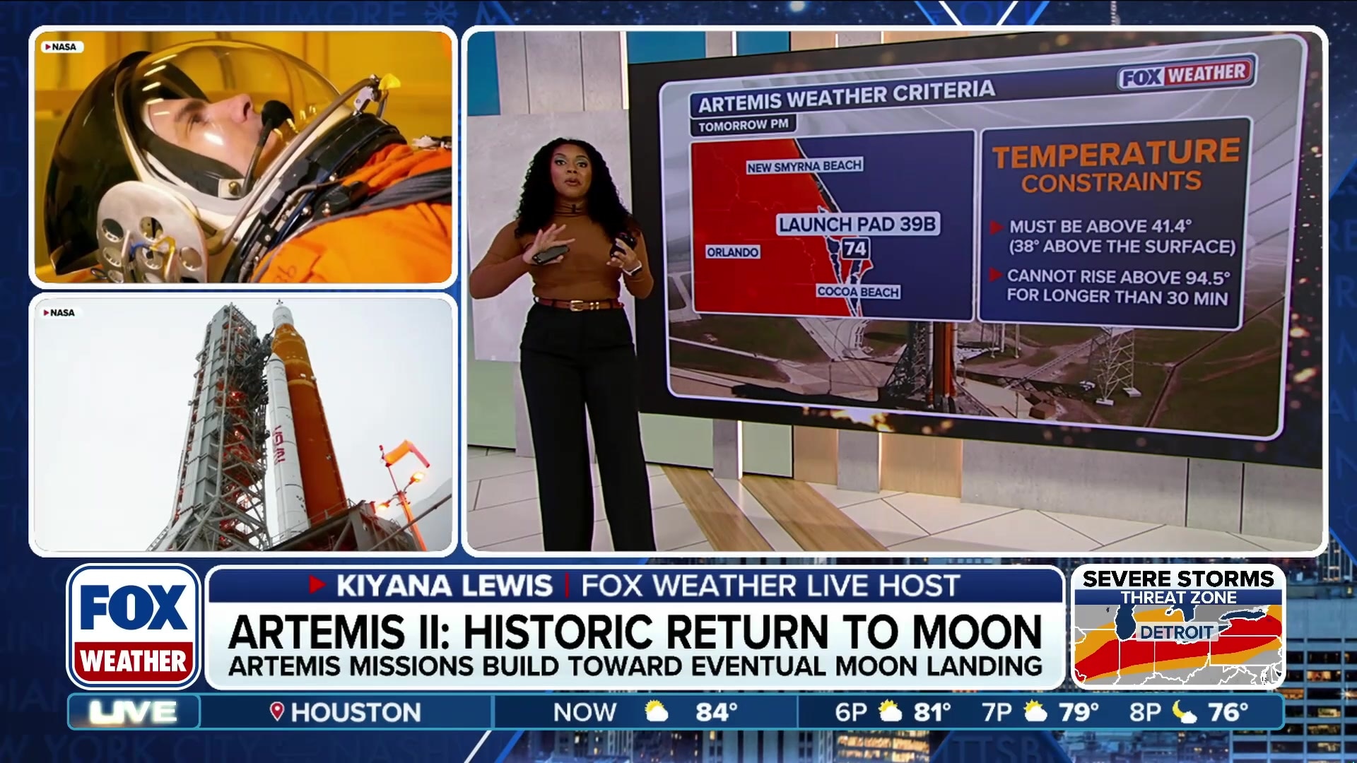 Understanding Artemis II launch weather criteria: Temperature, lightning, and rain