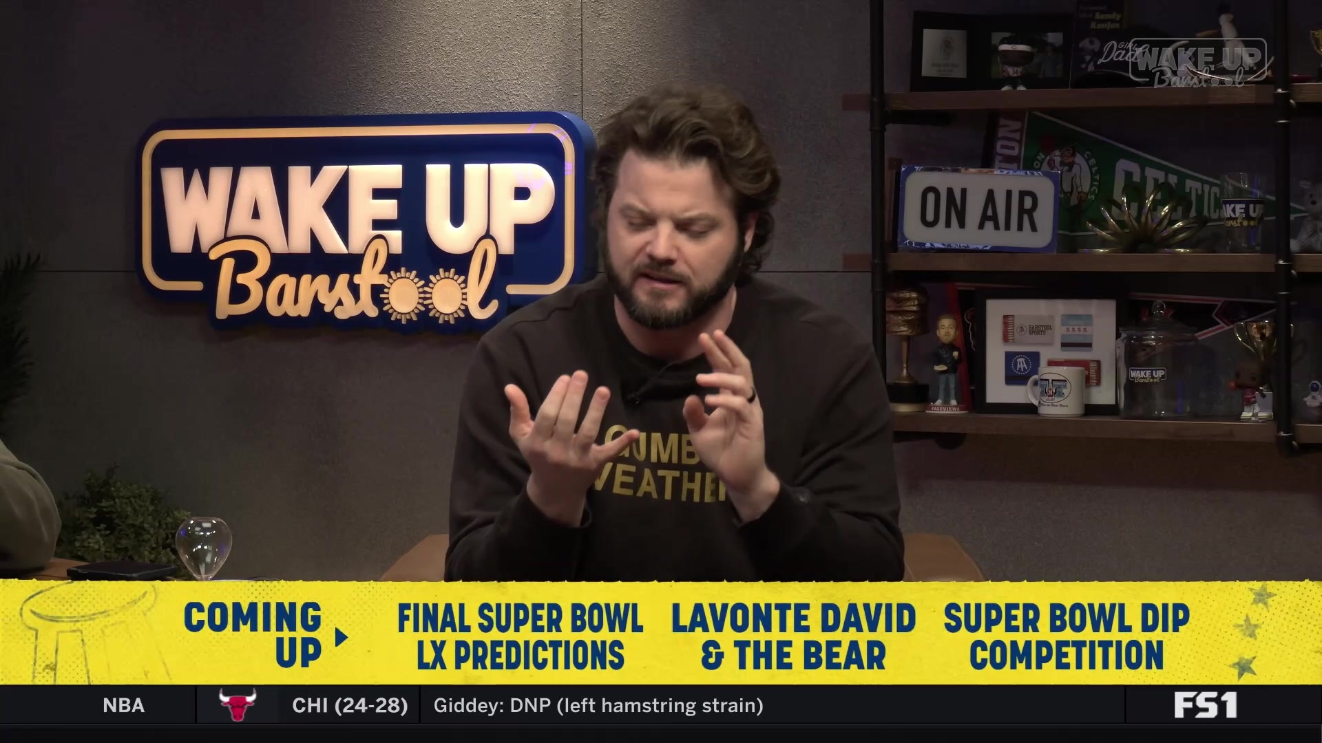 Super Bowl Friday kickoff and dip competition announcement