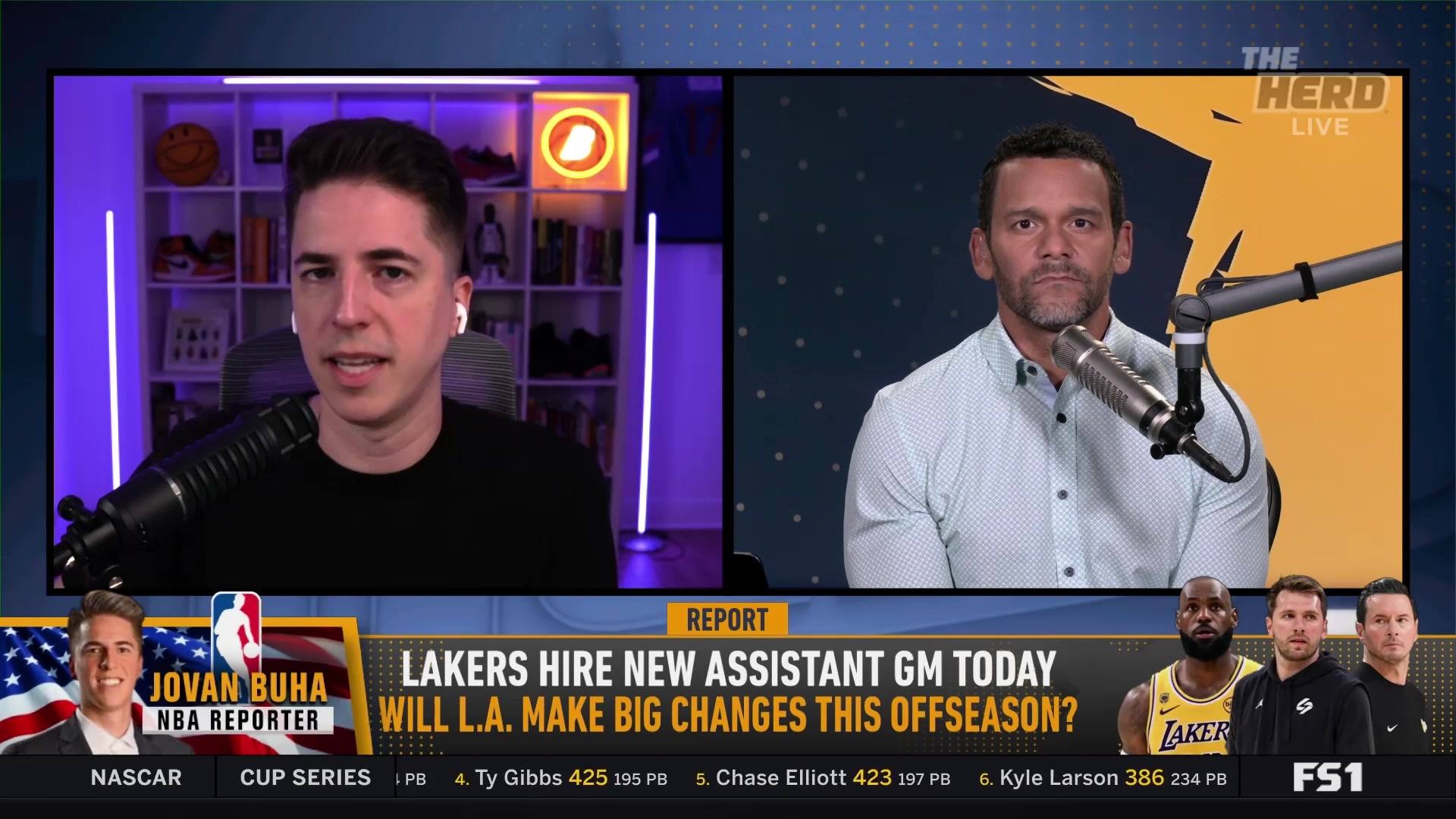 Watch Jovan Buha on Lakers' new GM Rohan Ramadas & LeBron James' future ...