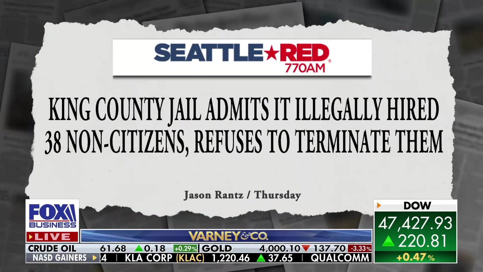 King County Jail admits to illegally hiring 38 non-citizens as corrections officers