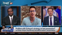 Casey Jacobsen defends Duke coach Jon Scheyer's late-game strategy