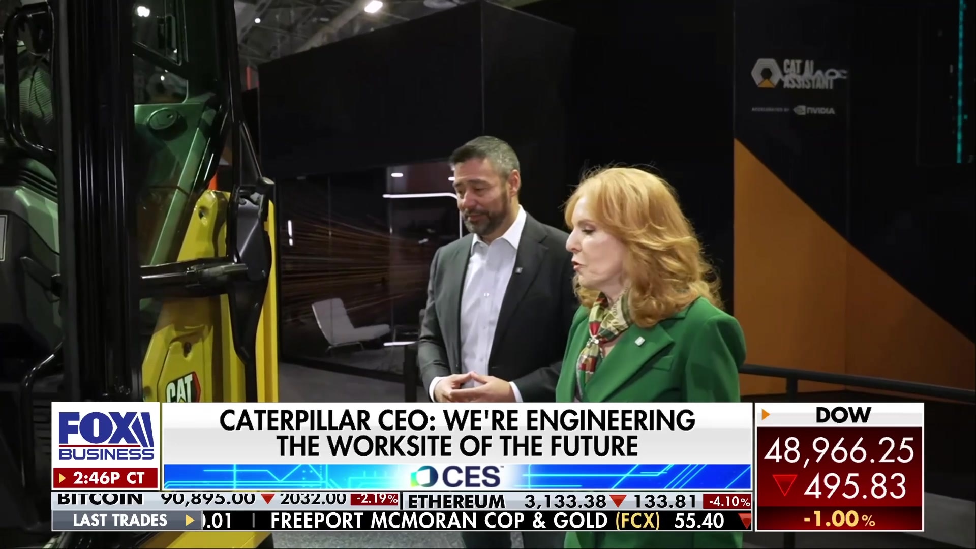 Caterpillar CEO discusses tariff impact and future business momentum