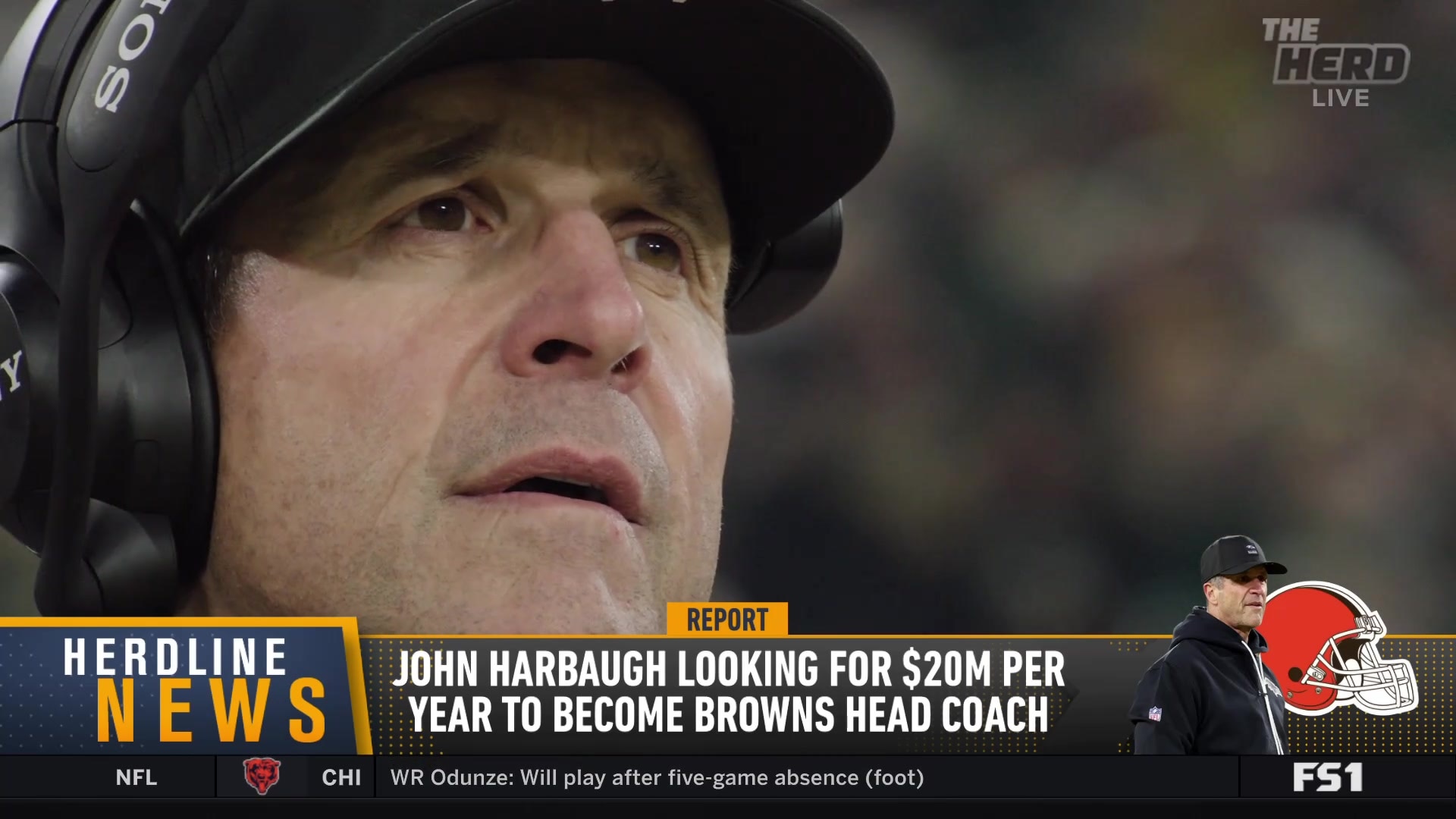 Report: John Harbaugh demands $20M, staff budget, and full control for Browns job