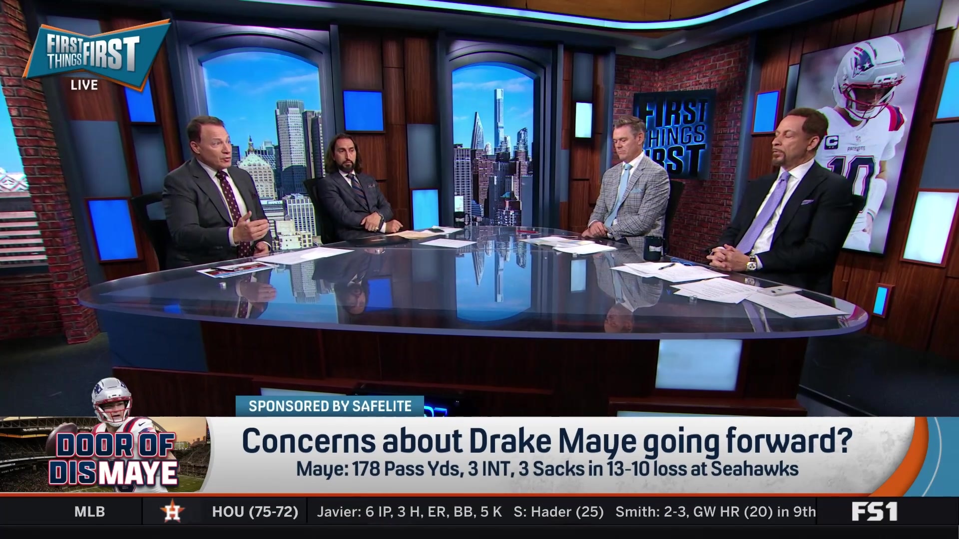 Watch Eric Mangini explains why Drake Maye is pressing after offseason hype - First Things First