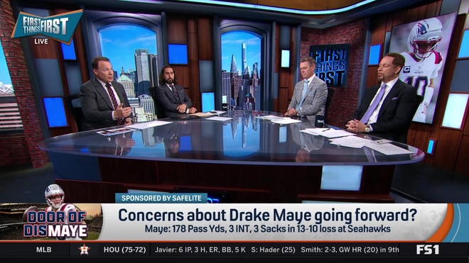 Eric Mangini explains why Drake Maye is pressing after offseason hype