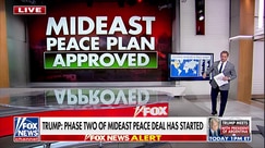 Fox News breaks down Phase Two of Mideast Peace Plan and initial withdrawal lines from Gaza