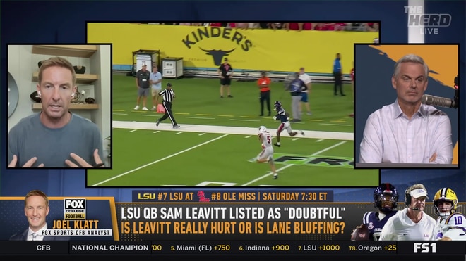 Joel Klatt explains why LSU has a massive advantage over Ole Miss