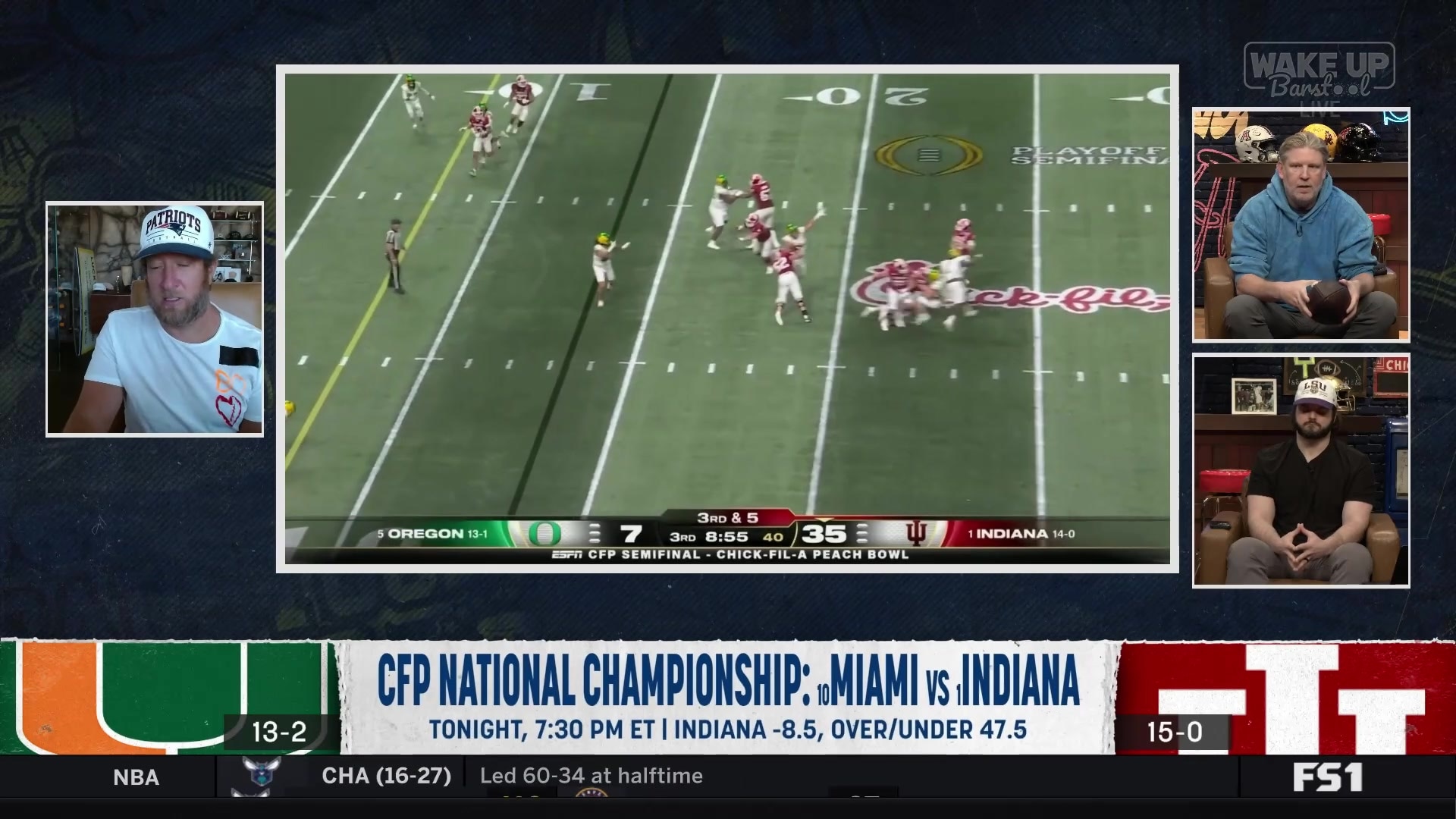 Danny Boy Cane's bold prediction for Miami vs. Indiana CFP Championship