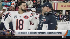 Ben Johnson: "I didn't come here to make friends"