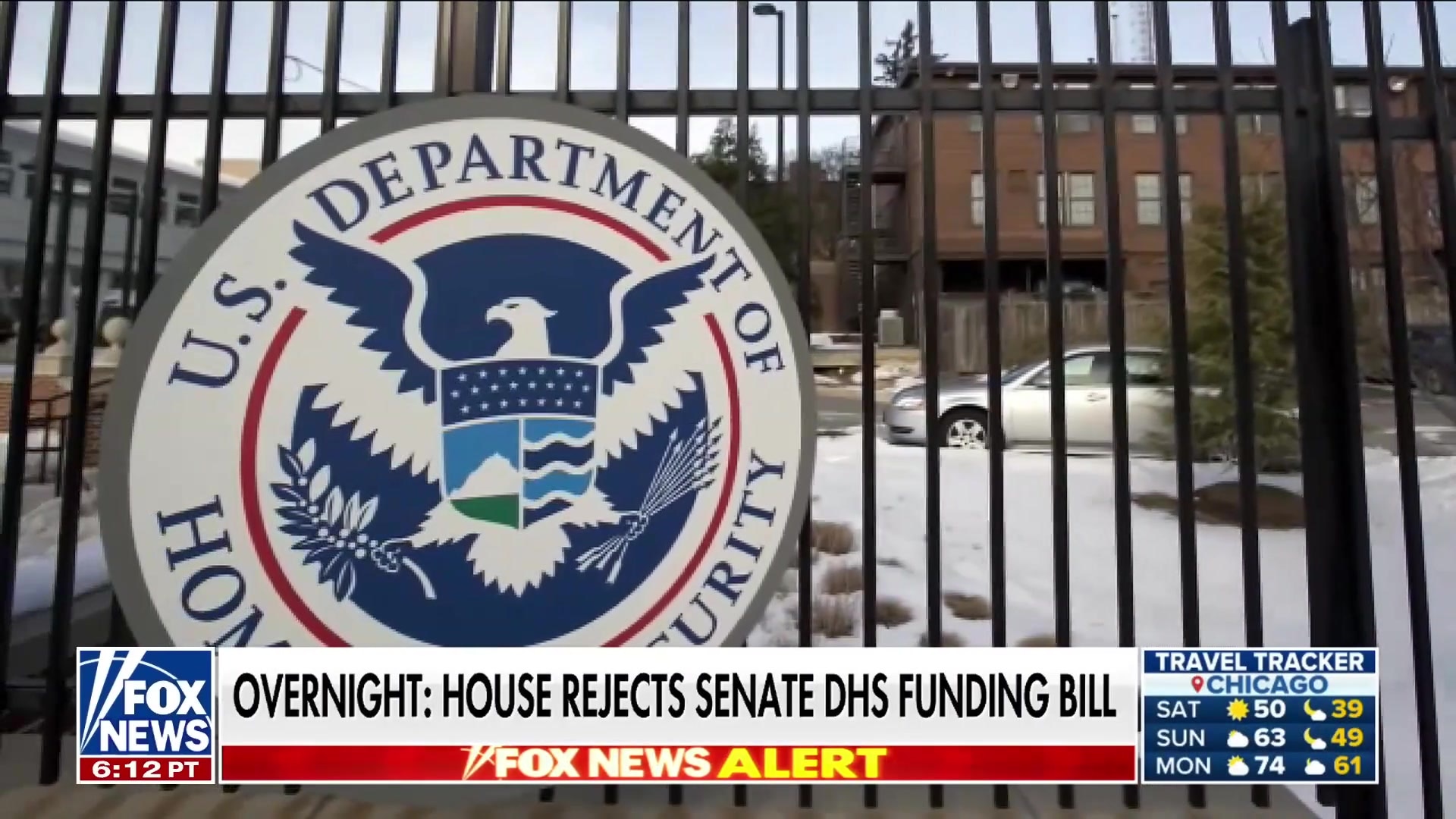 House rejects Senate DHS funding bill; politicians clash over immigration and filibuster