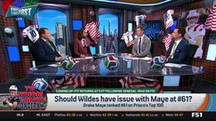 Wildes on Drake Maye's #61 rank: Playoffs vs. regular season