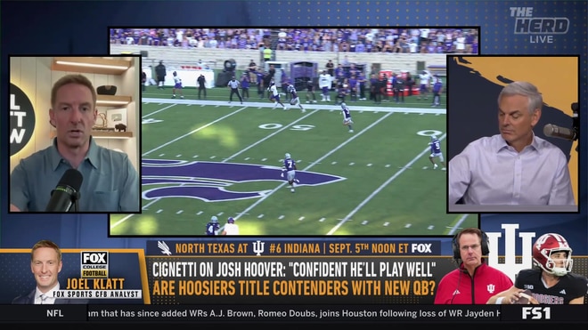 Colin Cowherd and Joel Klatt debate college football quarterbacks