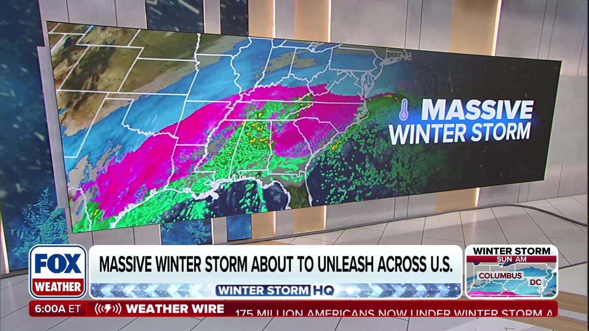 Watch Massive Winter Storm Unleashes Across the U.S. Online | FOX One