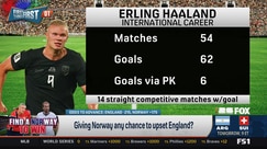 Erling Haaland's international career: 62 goals in 54 matches