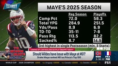 Wildes on Drake Maye's dramatic playoff performance decline