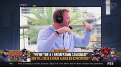 Liam Coen jokes about the media's obsession with Caleb Williams