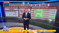 Government shutdown wreaks havoc on air travel with 10,000+ flight cancellations nationwide