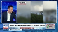 Spectacular waterspout spotted spinning over Key West