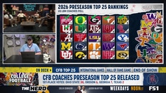 Preseason college football coaches poll sparks national championship debate