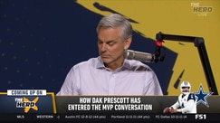 Colin Cowherd baffled by NFL players dropping ball before end zone