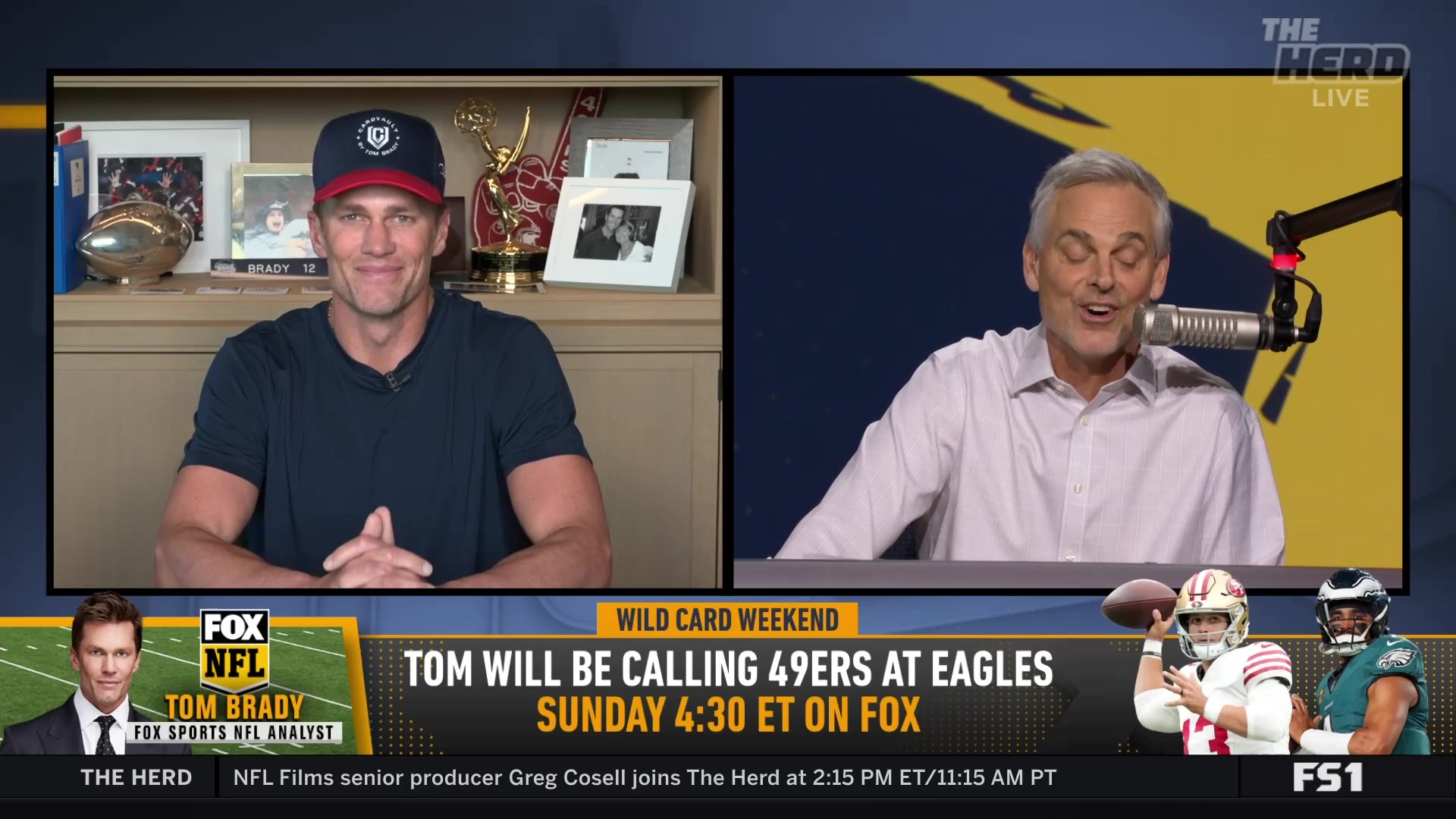 Tom Brady recounts his memorable first playoff start in heavy snow