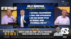 Colin Cowherd pushes for Billy Donovan as North Carolina head coach
