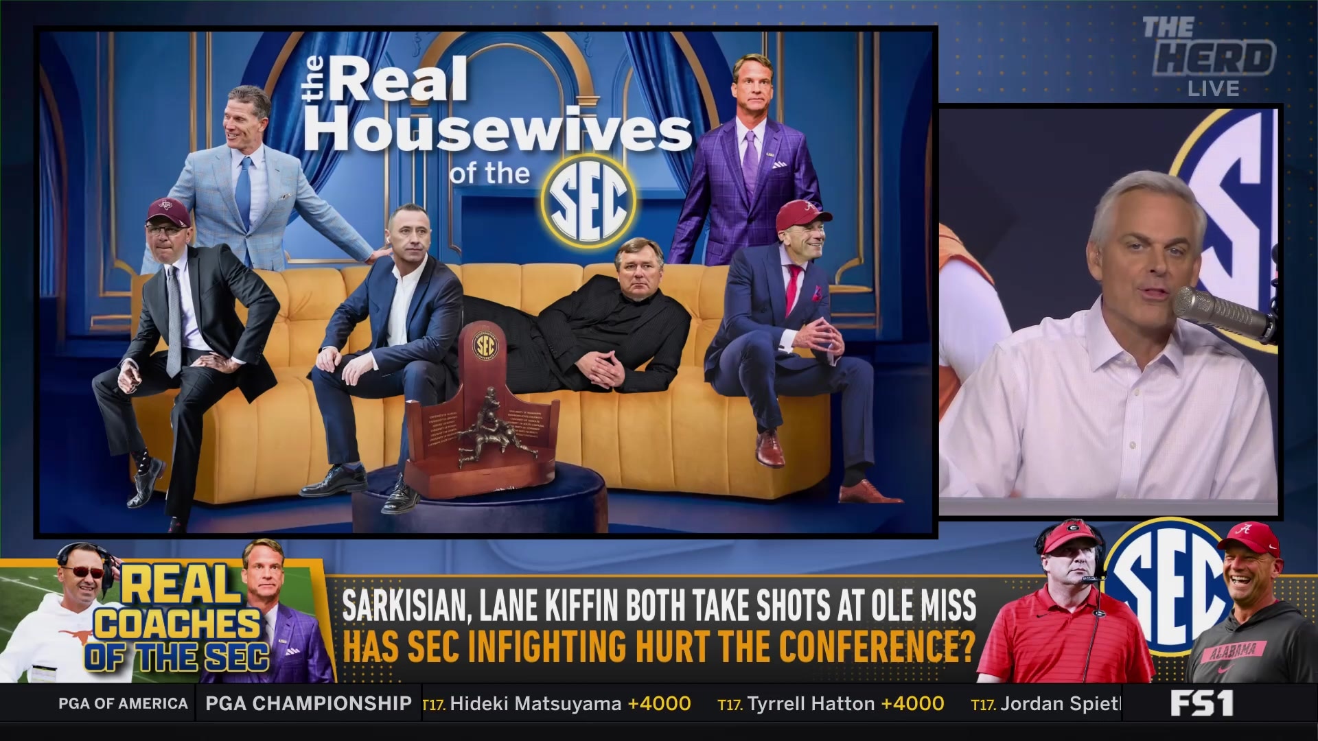 SEC coaches are the "Real Housewives of the SEC"