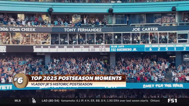 Vladimir Guerrero Jr. makes history with record-breaking 2025 postseason run