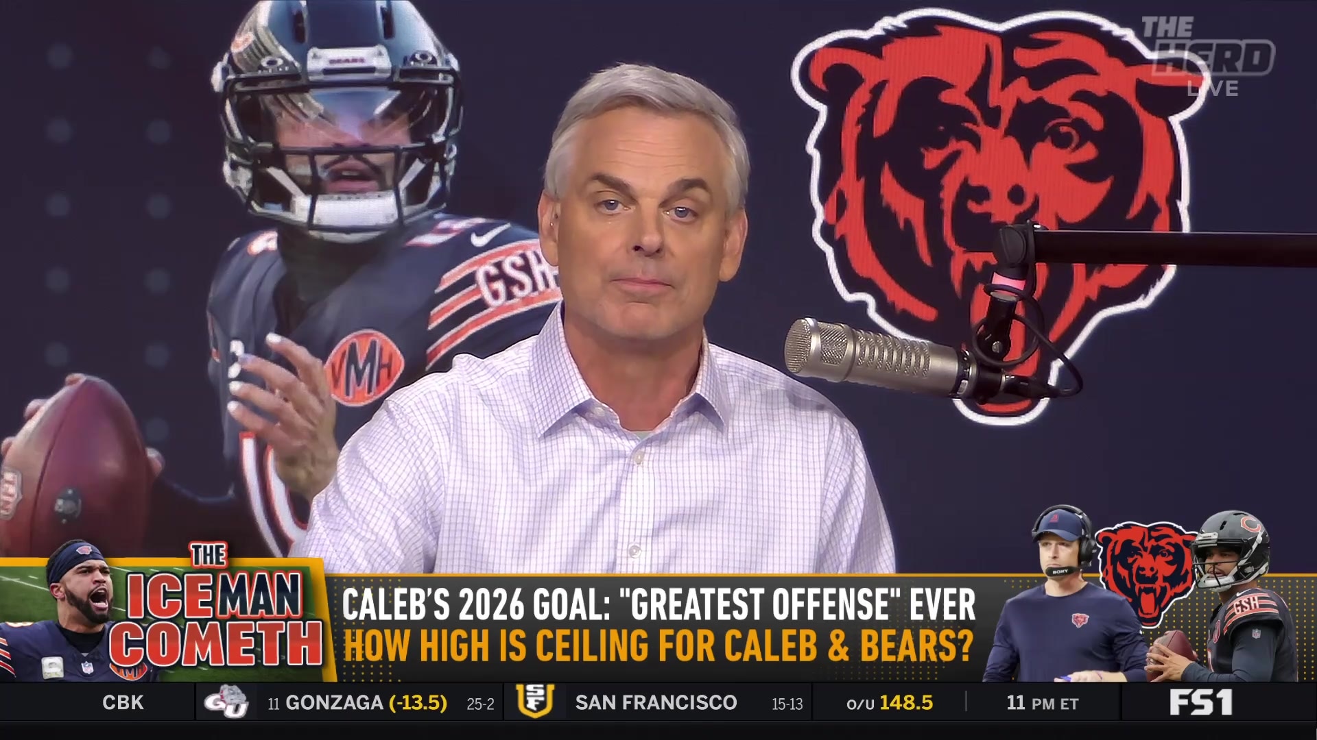 Caleb Williams' goal for the Bears: 'Greatest offense' ever