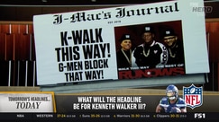 Kenneth Walker III to the Giants for a Super Bowl push