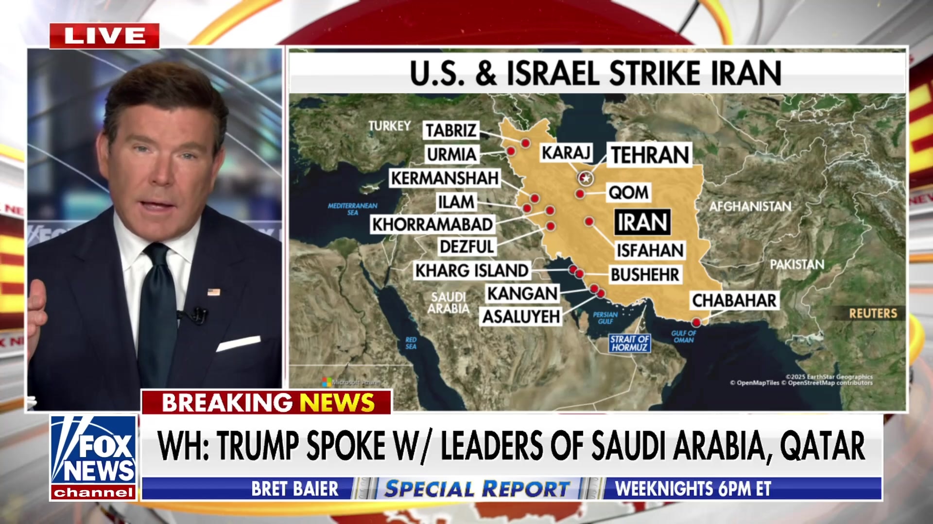 Bret Baier: Administration believes Iran was 'very close' to nuclear weapon before B-2 runs