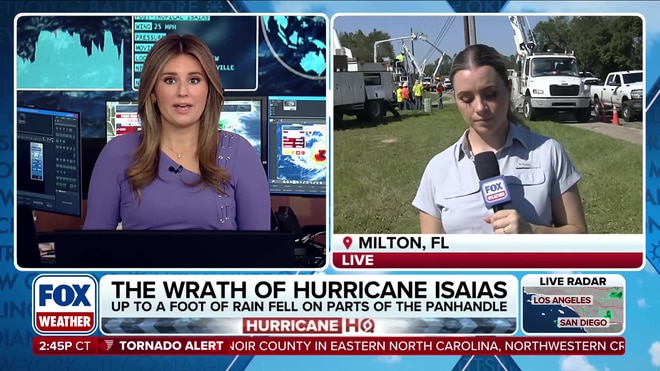 Governor Ron DeSantis provides update on Hurricane Isaias recovery efforts